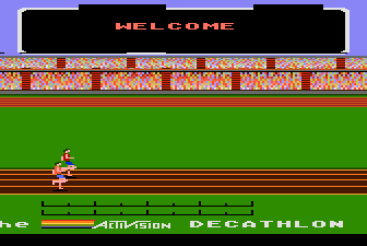 The Activision Decathlon Title Screen